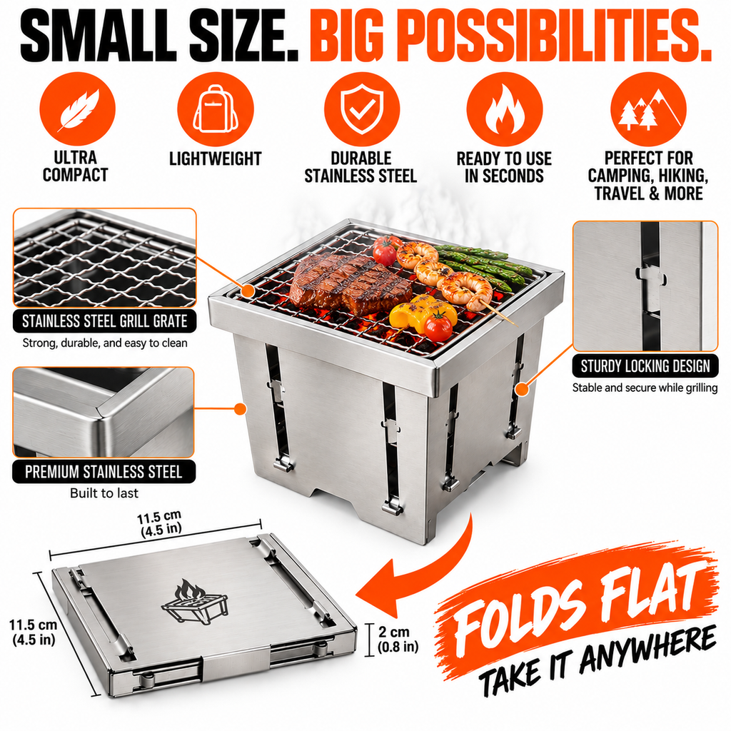 POCKETBBQ ADVENTURE KIT