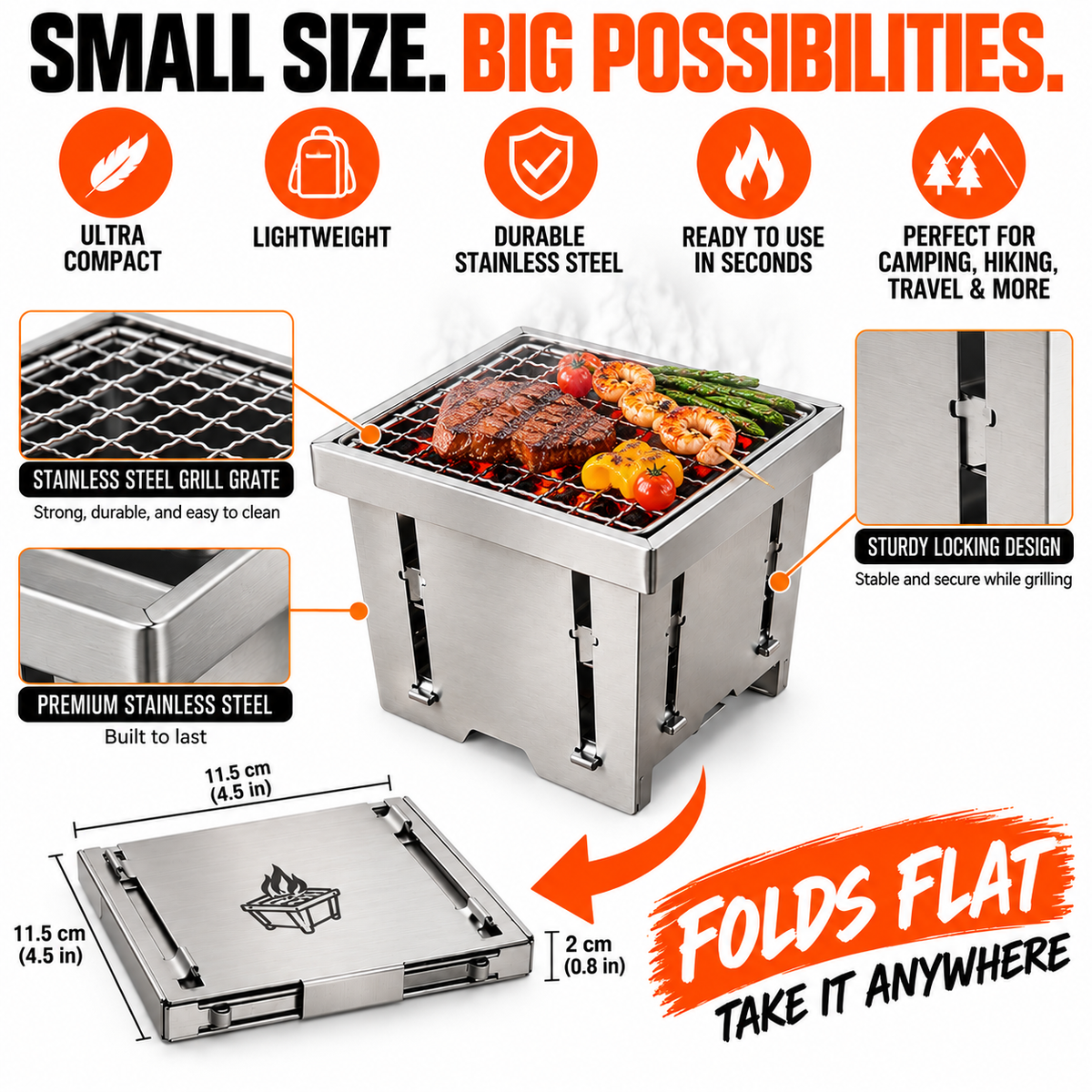 POCKETBBQ ADVENTURE KIT