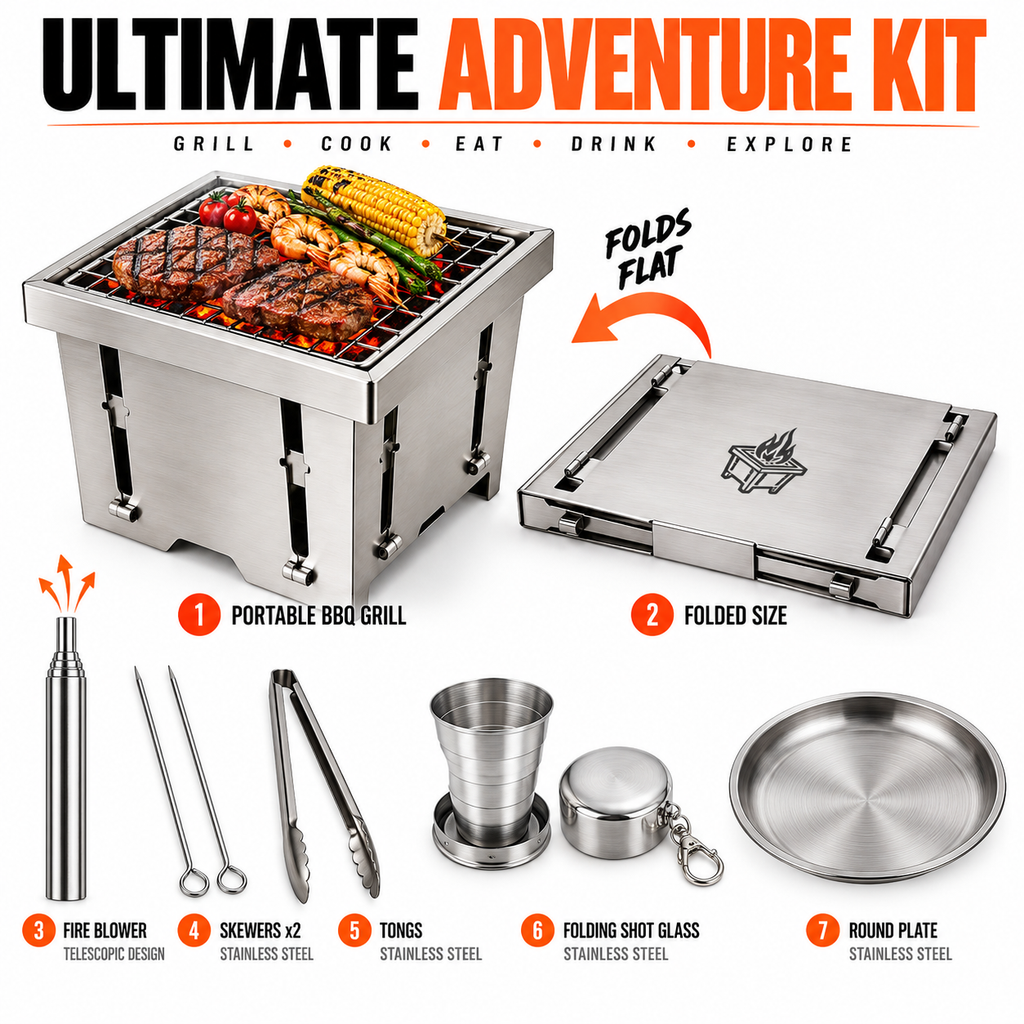 POCKETBBQ ADVENTURE KIT